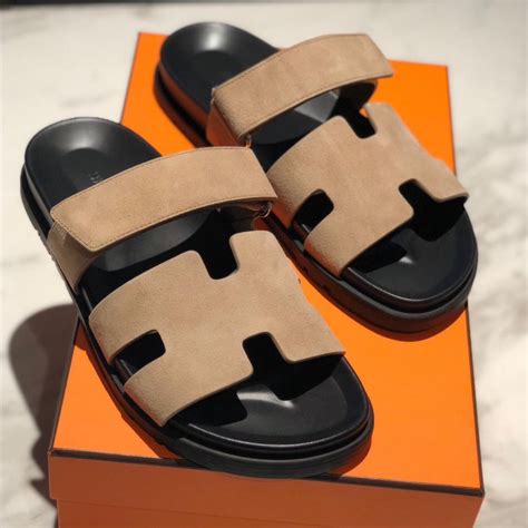 men hermes slides|hermes men's espadrilles.